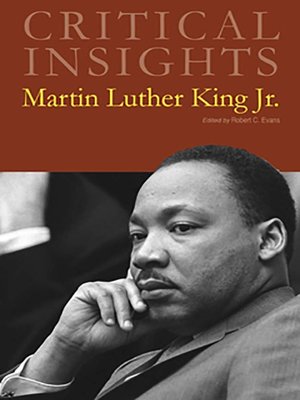 cover image of Critical Insights: Martin Luther King, Jr.